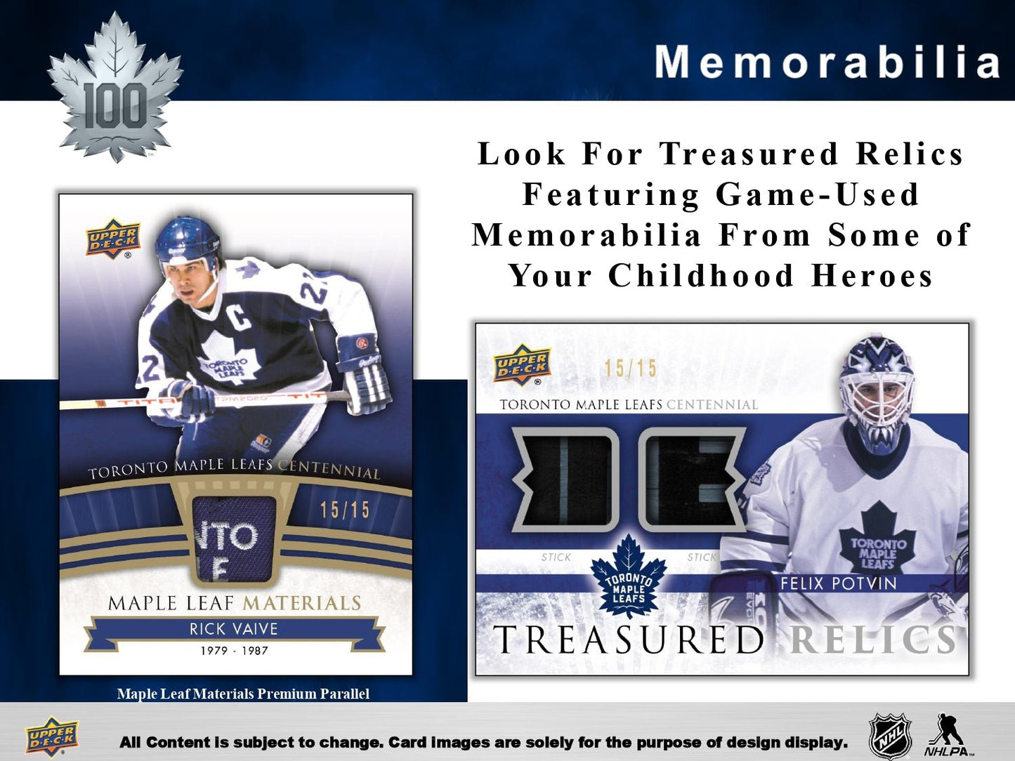 2017 Upper Deck Toronto Maple Leafs Centennial Hobby Box at King Card Canada