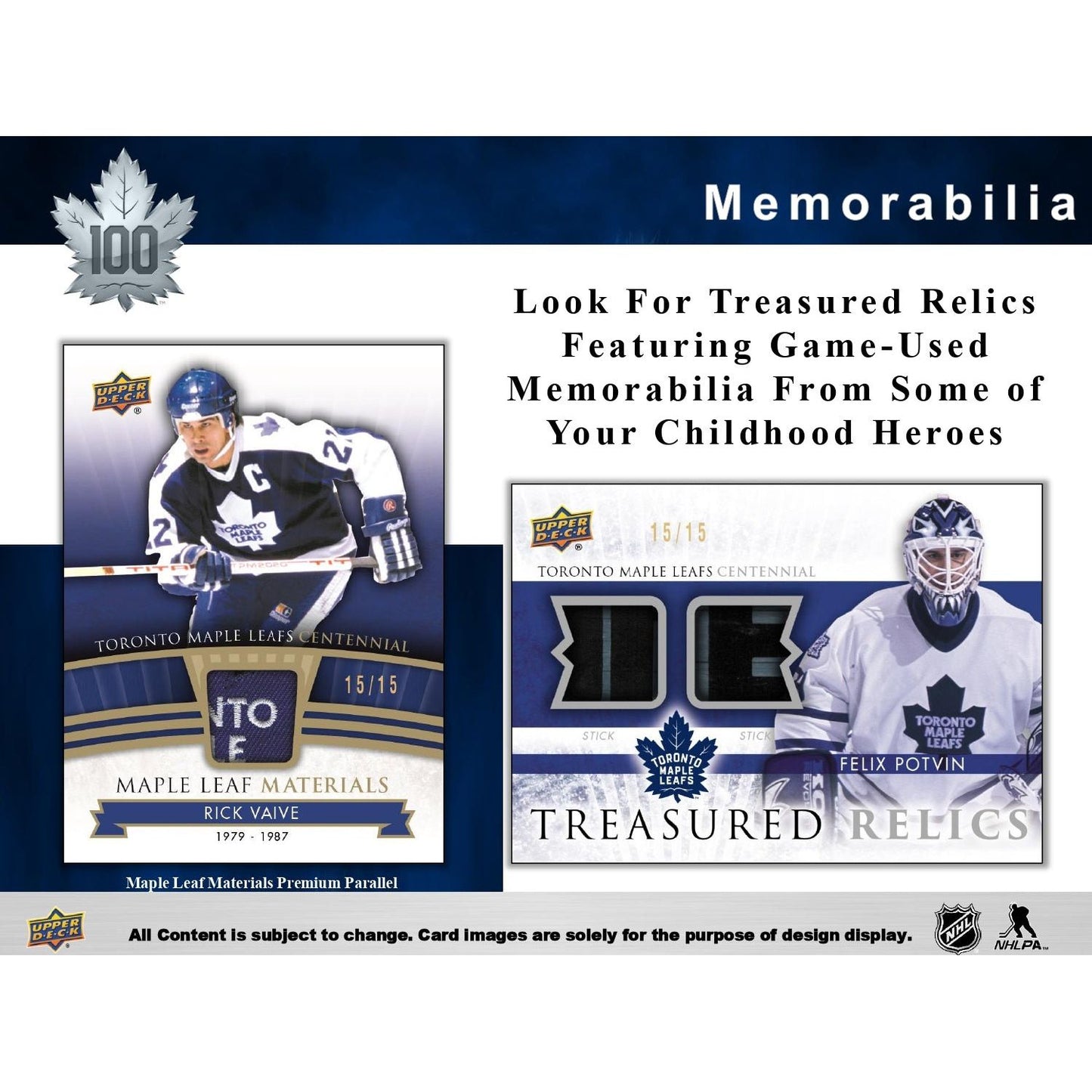 2017 Upper Deck Toronto Maple Leafs Centennial Hobby Box at King Card Canada
