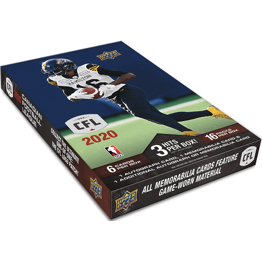 2020 Upper Deck CFL Football Hobby Box at King Card Canada