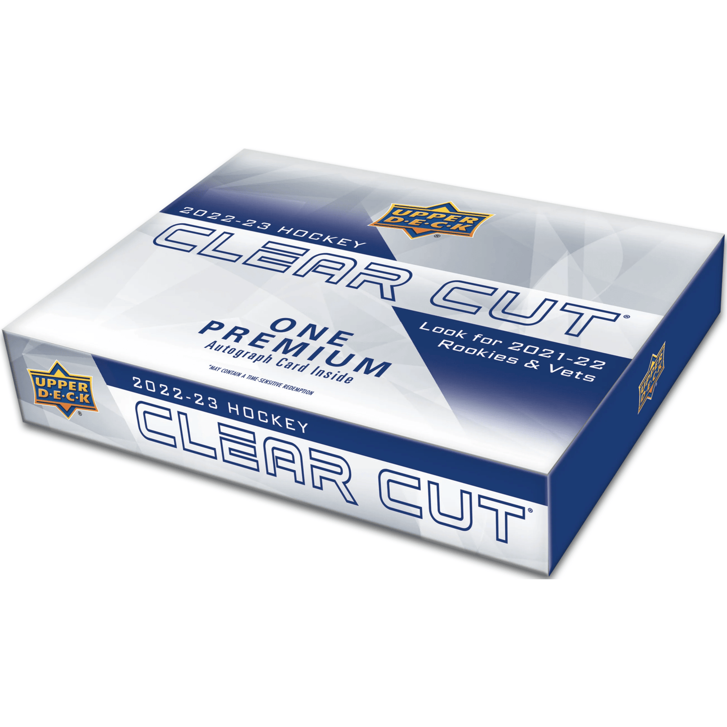 2021 - 22 & 2022 - 23 Upper Deck Clear Cut Hockey Hobby Box 053334123006 at King Card Canada