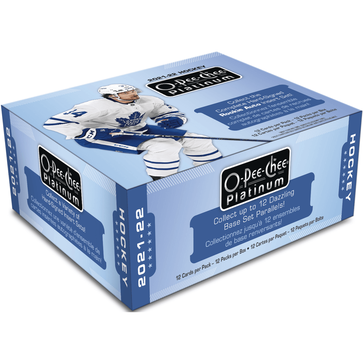 2021 - 22 Upper Deck O - Pee - Chee Platinum Hockey Hobby Box 053334983365 at King Card Canada