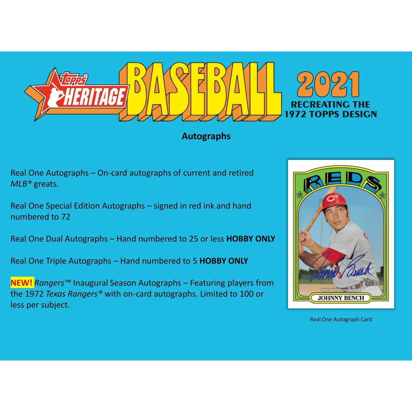 2021 Topps Heritage Baseball Hobby Box 887521096114 at King Card Canada