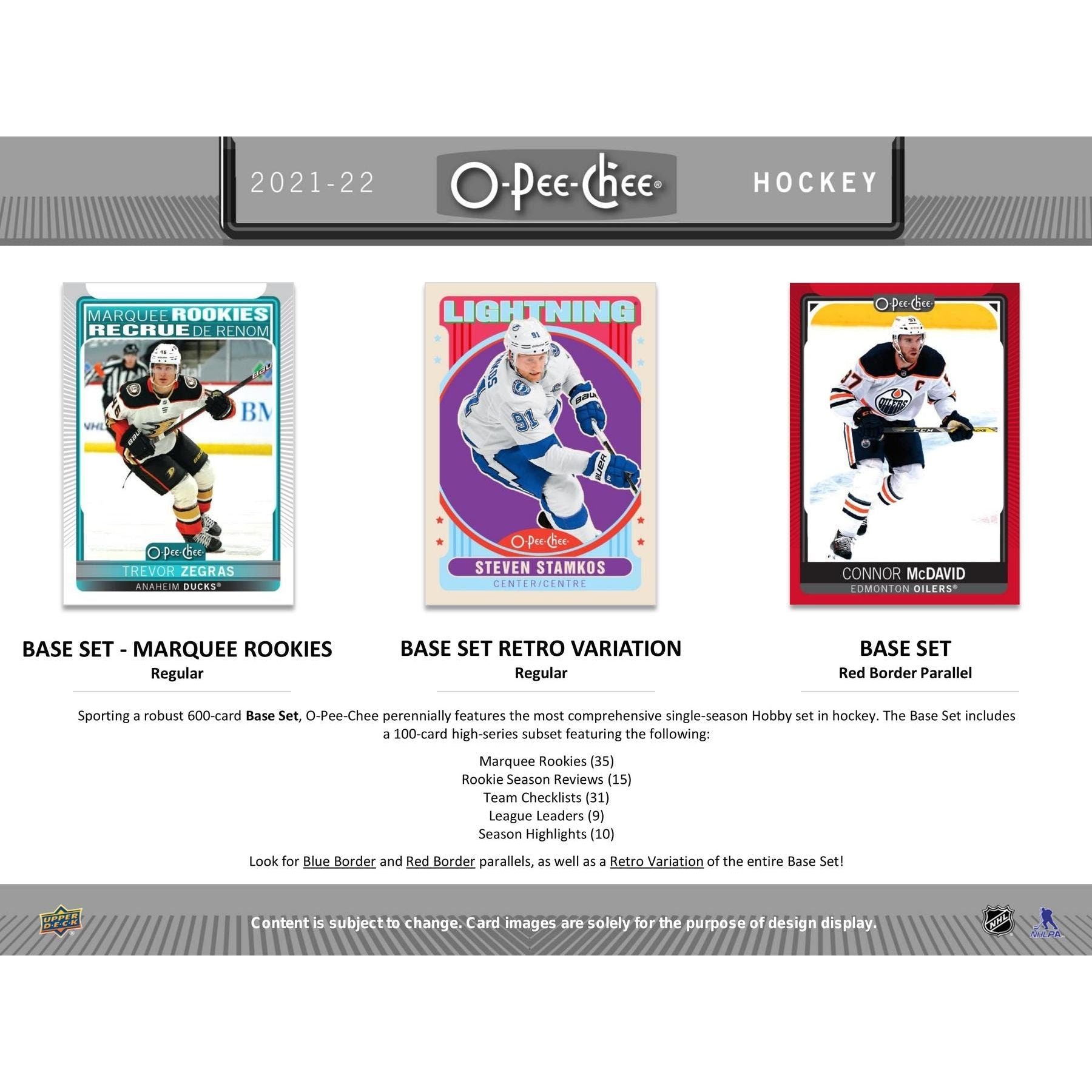 2021 - 22 Upper Deck O - Pee - Chee Hockey Blaster Box at King Card Canada