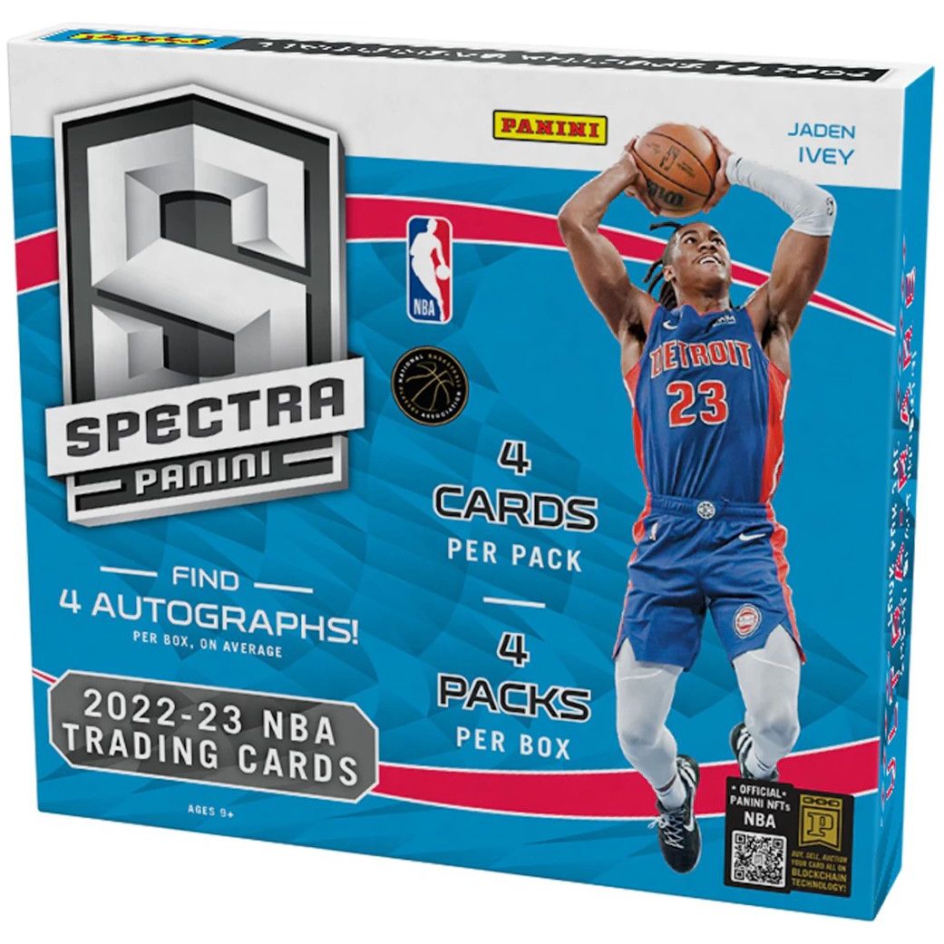 2022 - 23 Panini Spectra Basketball Hobby Box at King Card Canada