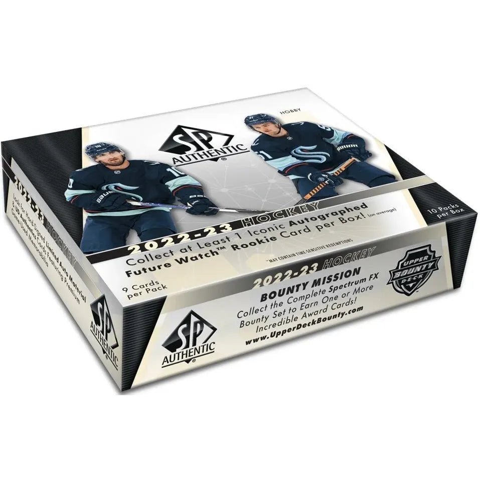 2022 - 23 Upper Deck SP Authentic Hockey Hobby Box 053334121750 at King Card Canada
