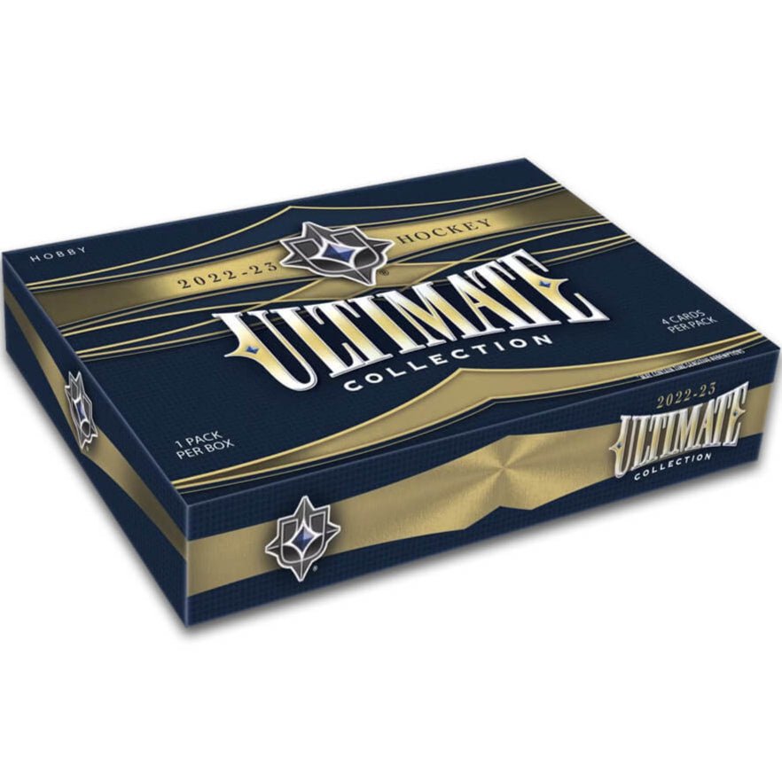 2022 - 23 Upper Deck Ultimate Collection Hockey Hobby Box 053334140232 at King Card Canada