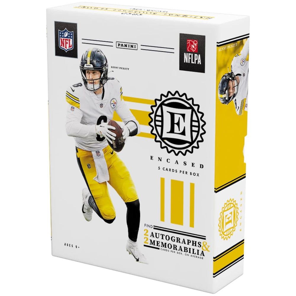 2022 Panini Encased Football Hobby Box at King Card Canada