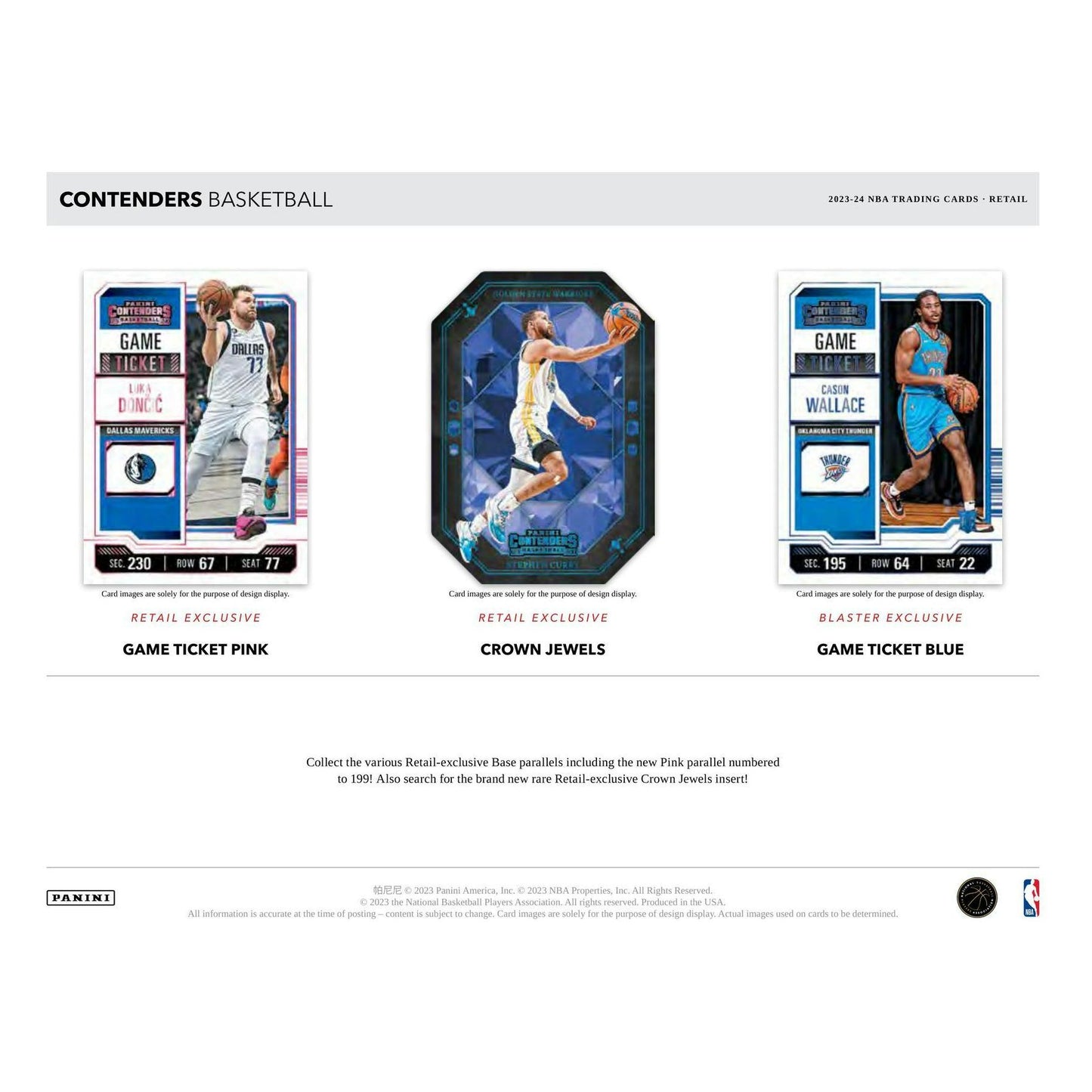 2023 - 24 Panini Contenders Basketball Blaster Box at King Card Canada