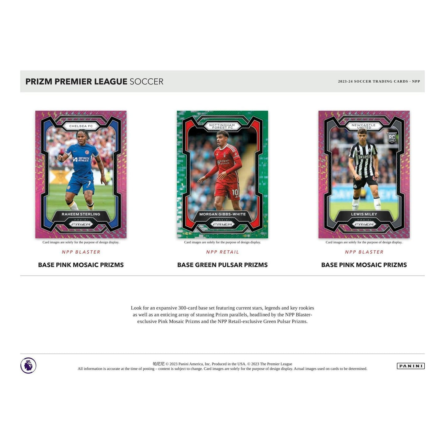 2023 - 24 Panini Prizm EPL English Premier League Soccer Blaster Box at King Card Canada