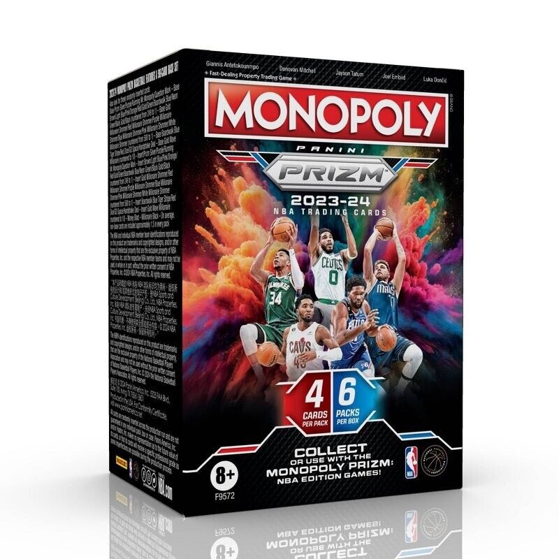 2023 - 24 Panini Prizm Monopoly Basketball Booster Blaster Box at King Card Canada