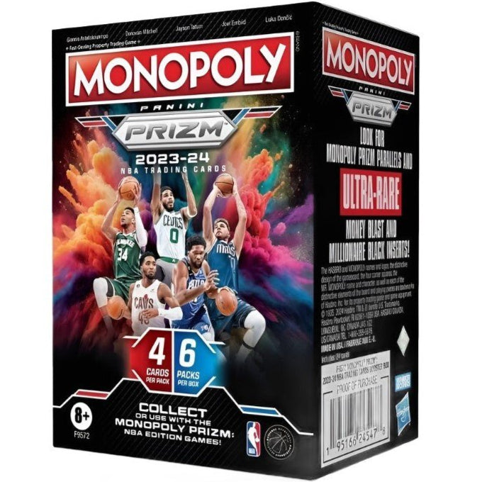 2023 - 24 Panini Prizm Monopoly Basketball Booster Blaster Box at King Card Canada