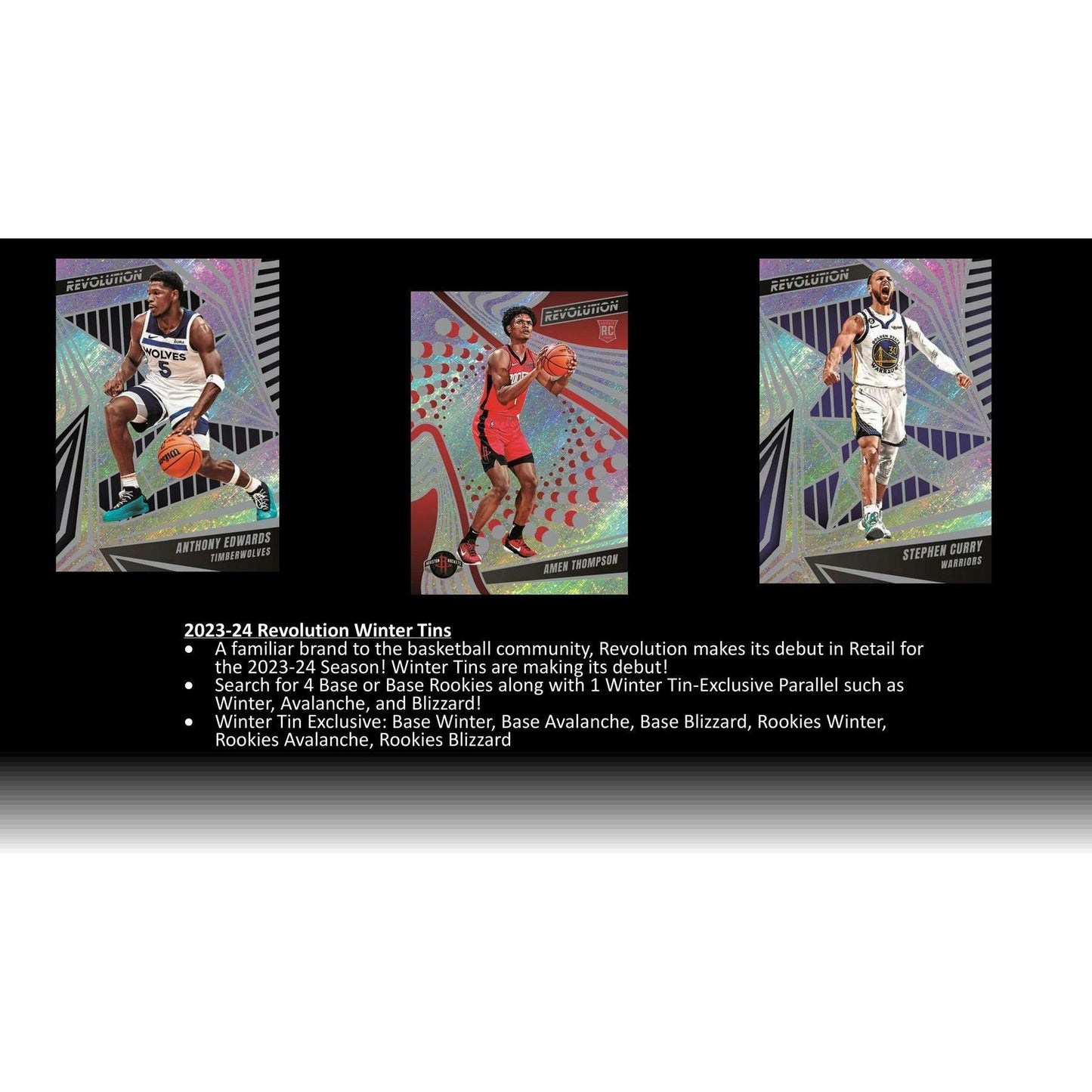 2023 - 24 Panini Revolution Basketball Winter Tin 746134176647 at King Card Canada
