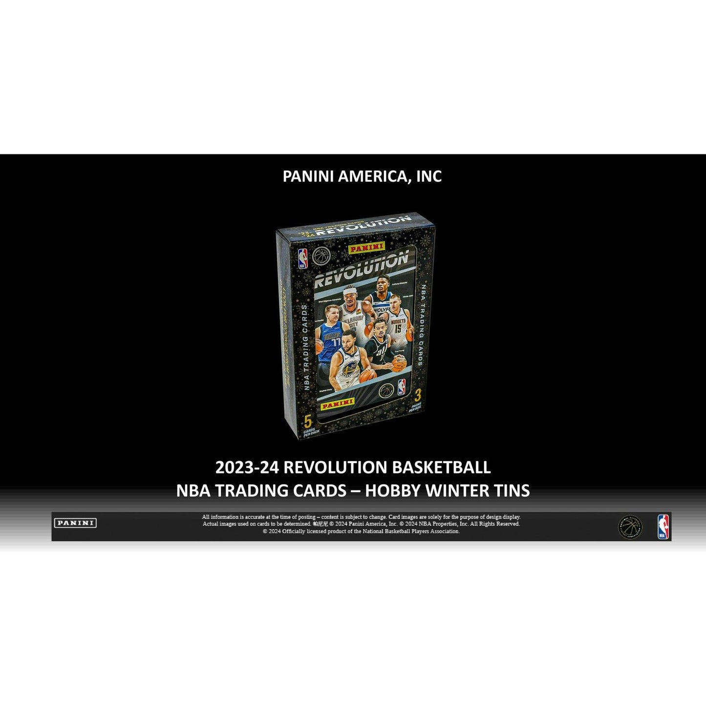 2023 - 24 Panini Revolution Basketball Winter Tin 746134176647 at King Card Canada