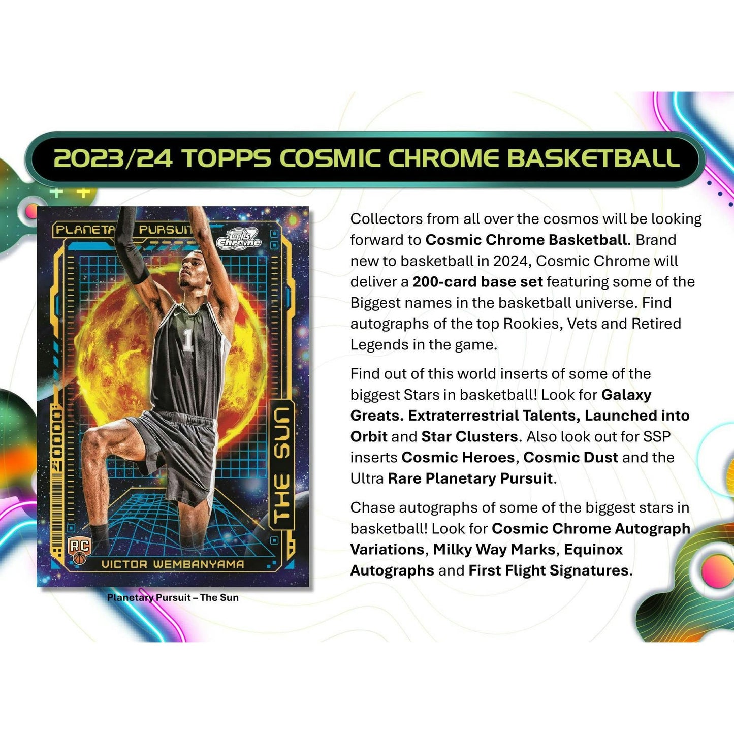 2023 - 24 Topps Cosmic Chrome Basketball Hobby Box 887521127573 at King Card Canada
