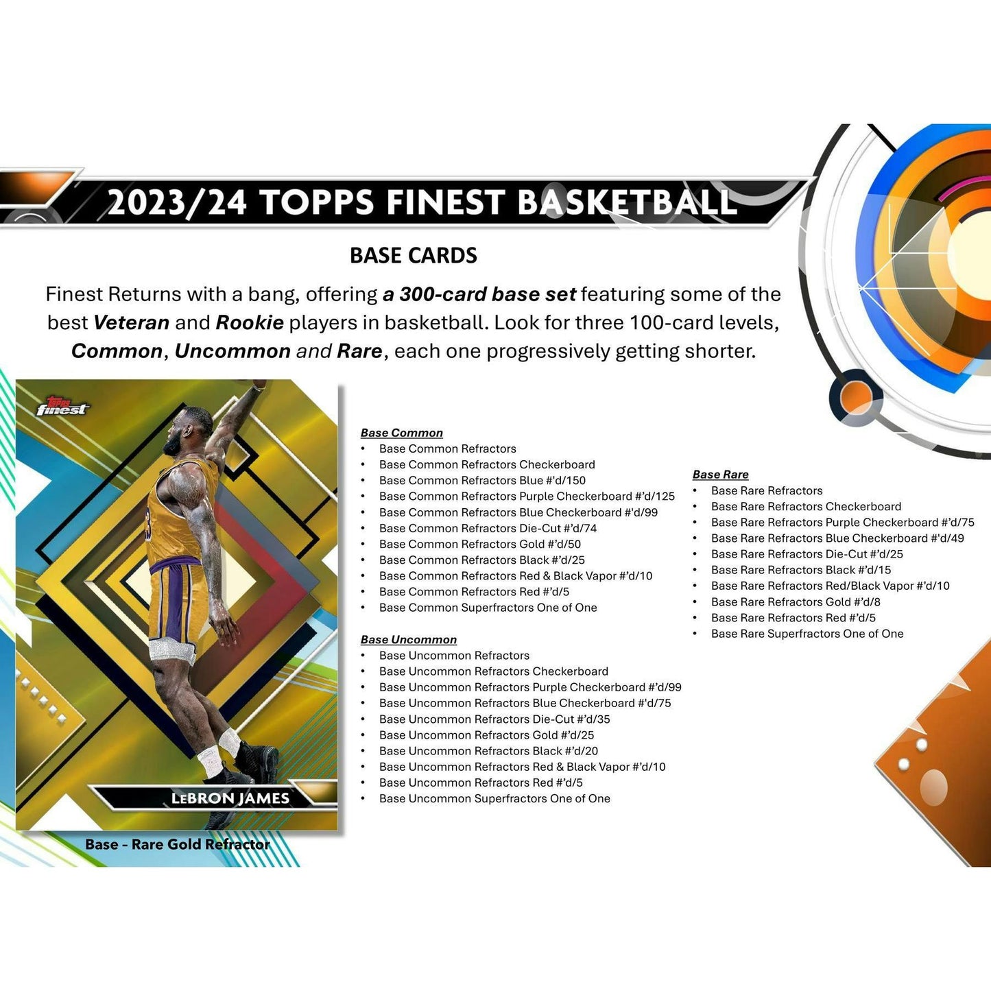2023 - 24 Topps Finest Basketball Breaker's Delight Box 887521130351 at King Card Canada