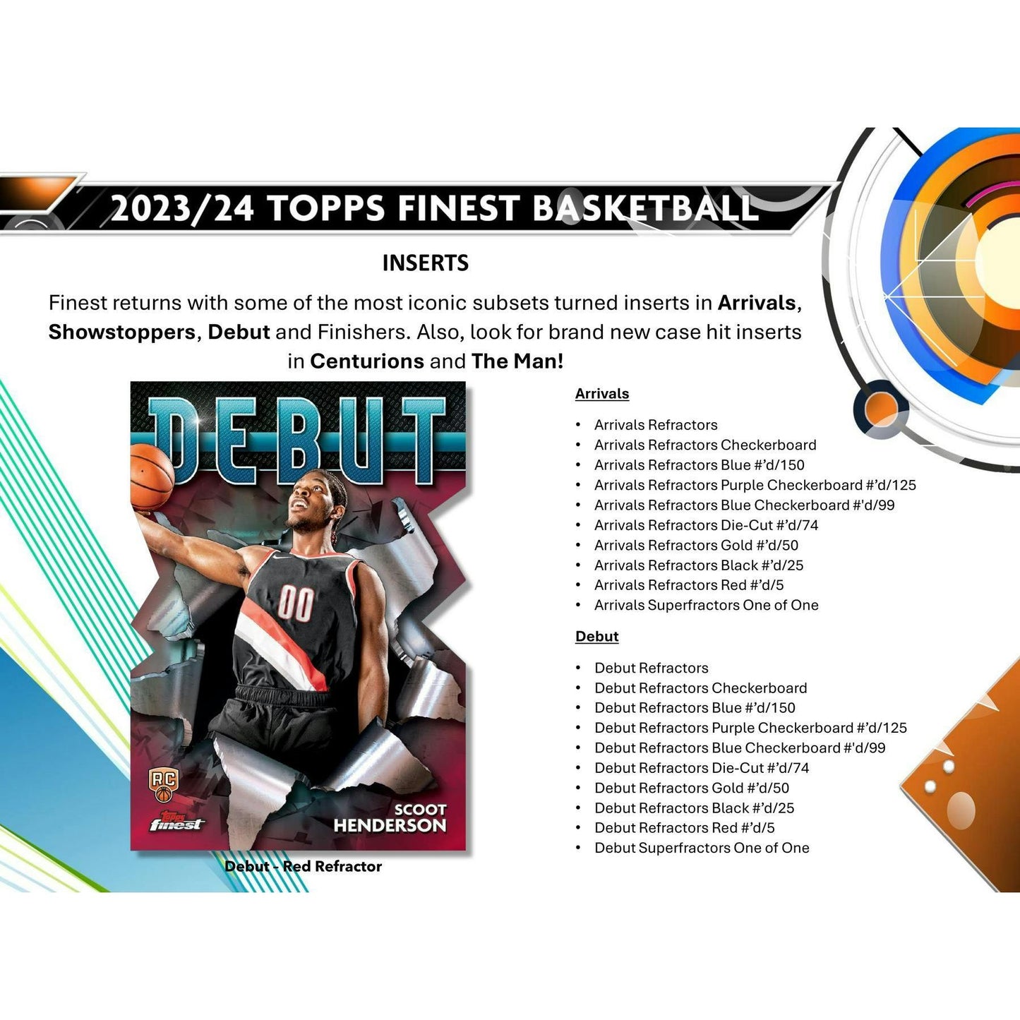 2023 - 24 Topps Finest Basketball Breaker's Delight Box 887521130351 at King Card Canada