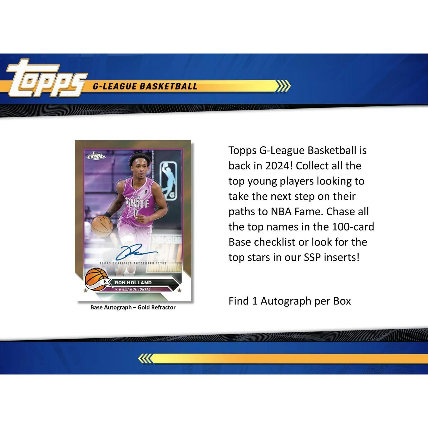 2023 - 24 Topps G - League Basketball Hobby Box at King Card Canada