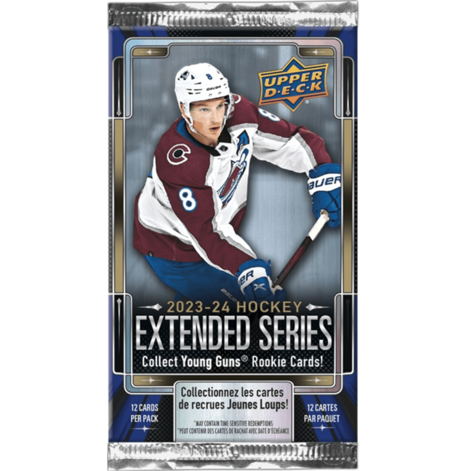 2023 - 24 Upper Deck Extended Series Hockey Blaster Box 053334549196 at King Card Canada