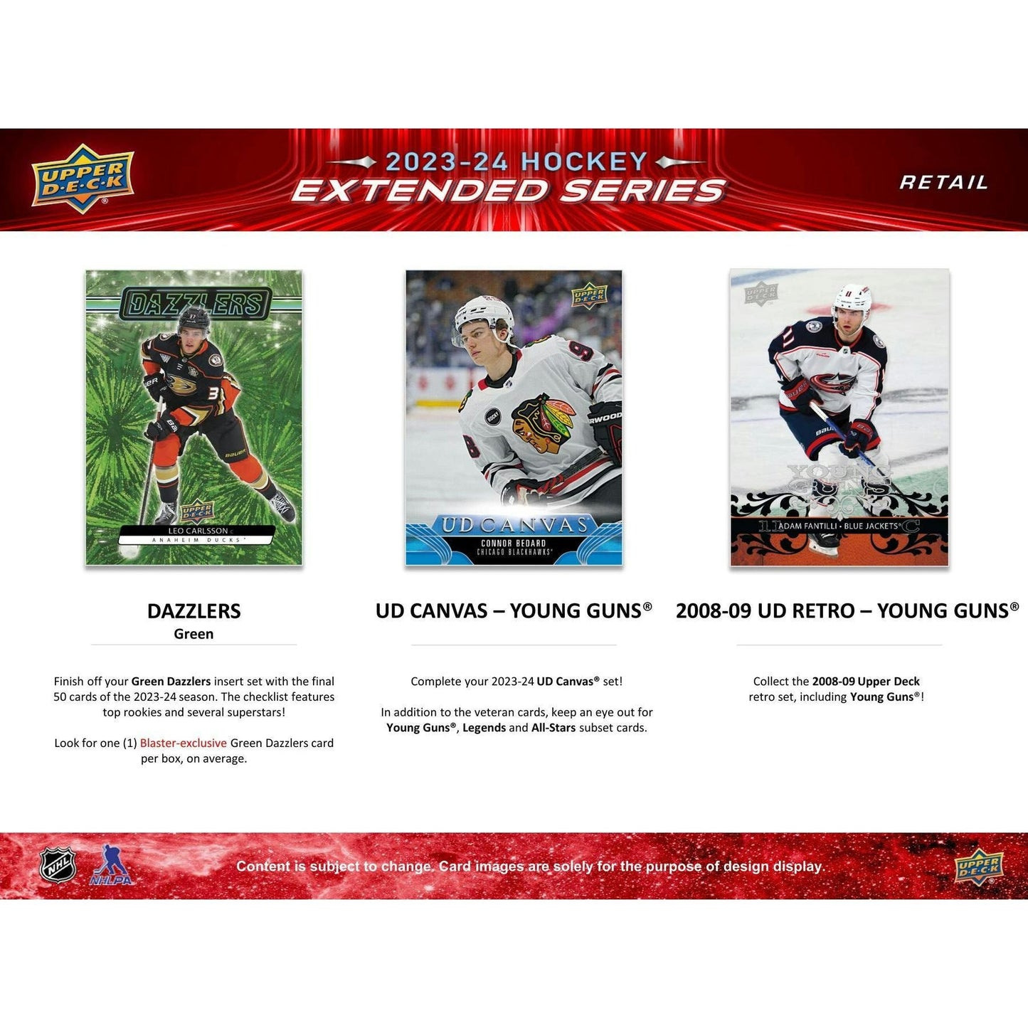 2023 - 24 Upper Deck Extended Series Hockey Blaster Box at King Card Canada