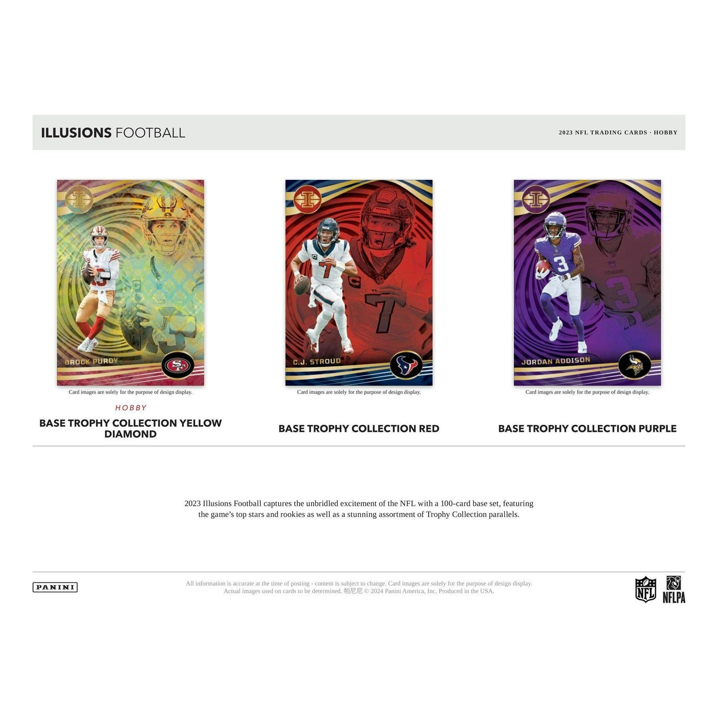 2023 Panini Illusions Football Hobby Box at King Card Canada