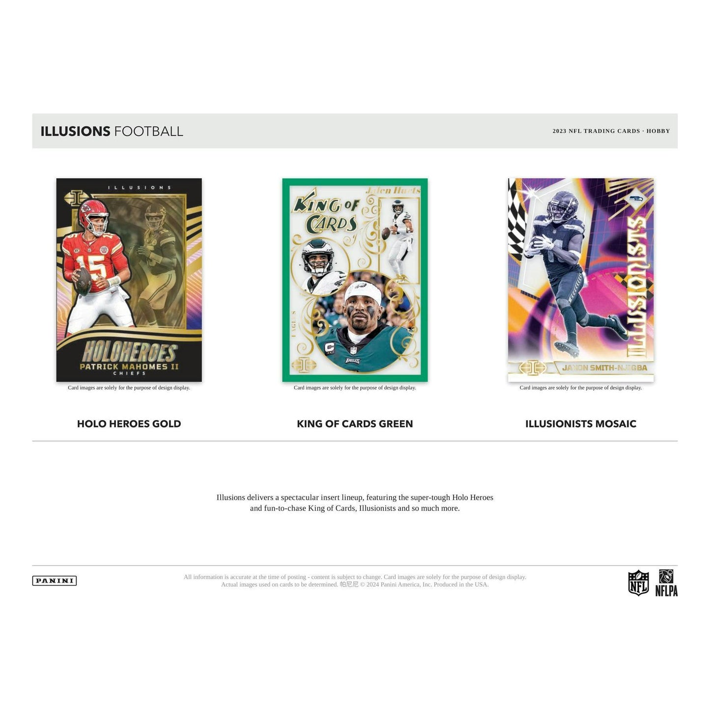 2023 Panini Illusions Football Hobby Box at King Card Canada