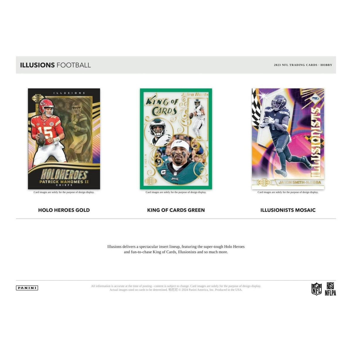 2023 Panini Illusions Football Hobby Box at King Card Canada