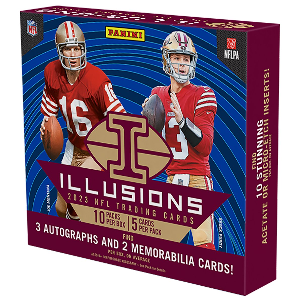 2023 Panini Illusions Football Hobby Box at King Card Canada