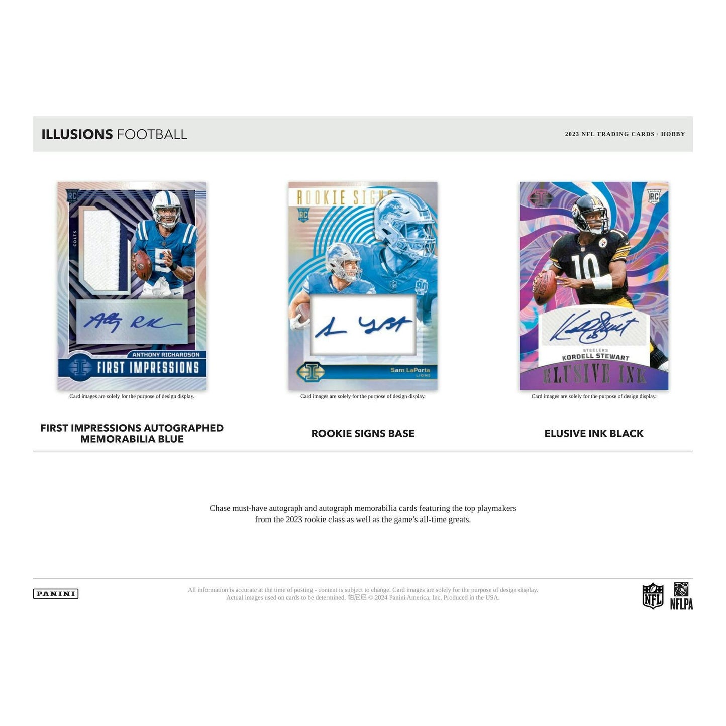 2023 Panini Illusions Football Hobby Box at King Card Canada