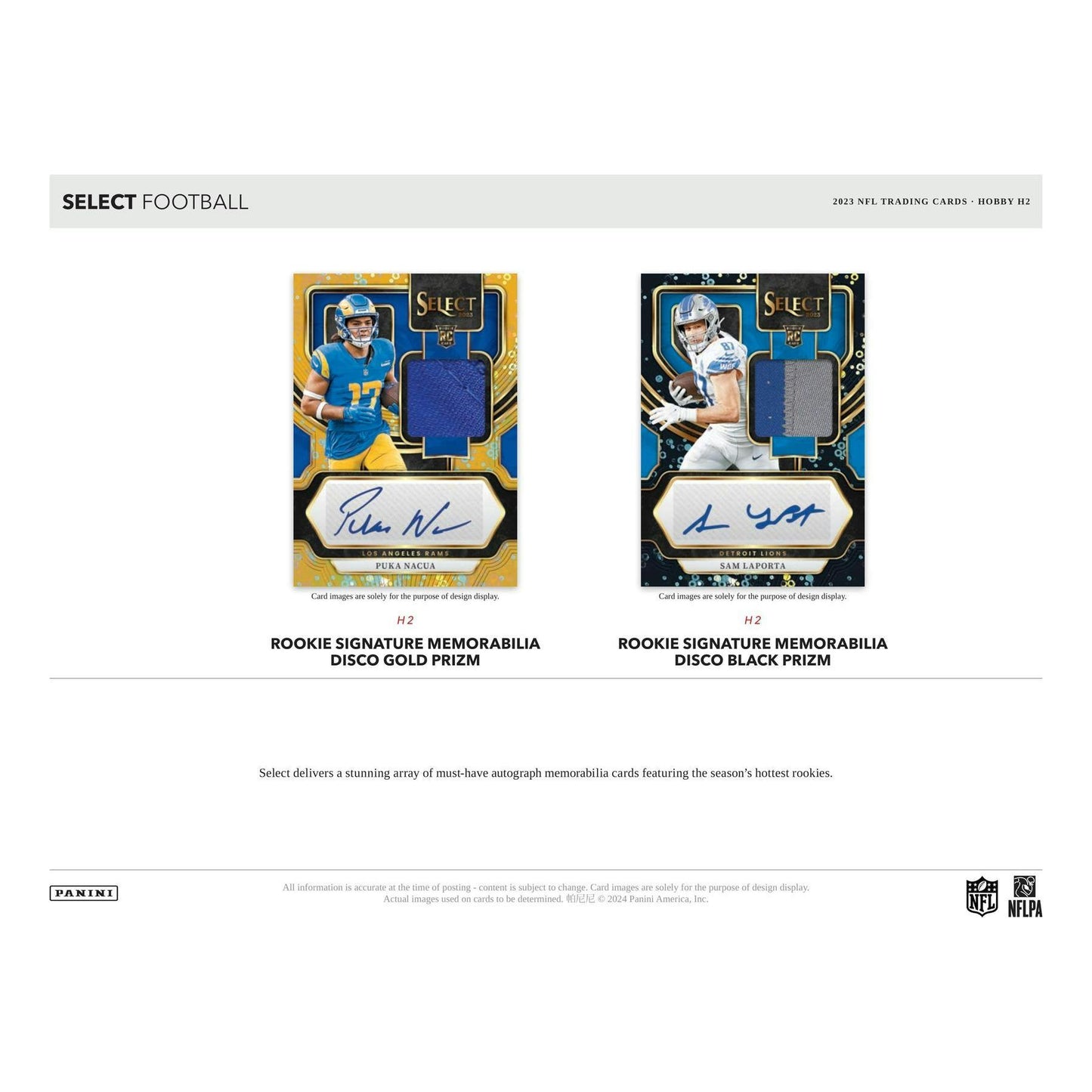 2023 Panini Select Football H2 Hybrid Box at King Card Canada