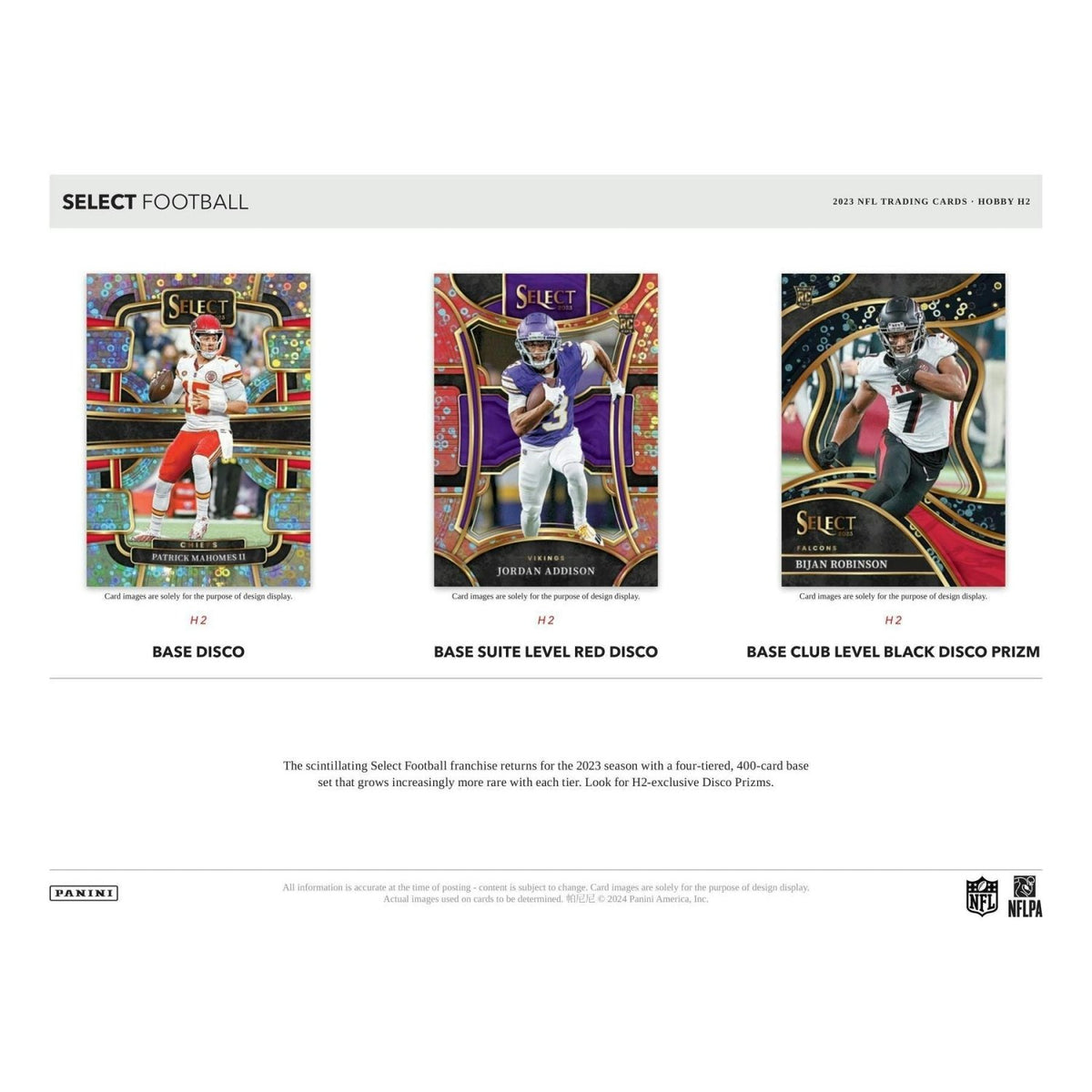 2023 Panini Select Football H2 Hybrid Box at King Card Canada