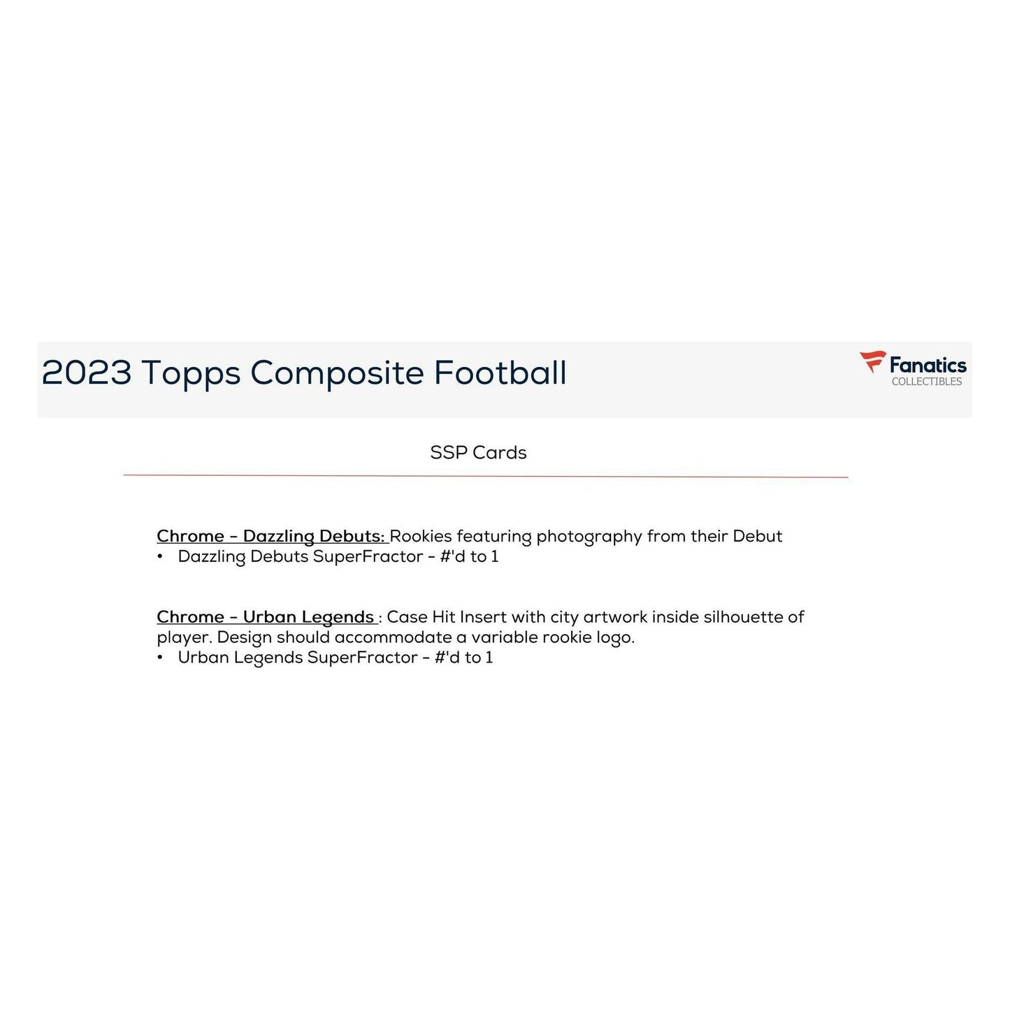 2023 Topps Composite Football Hanger Box at King Card Canada