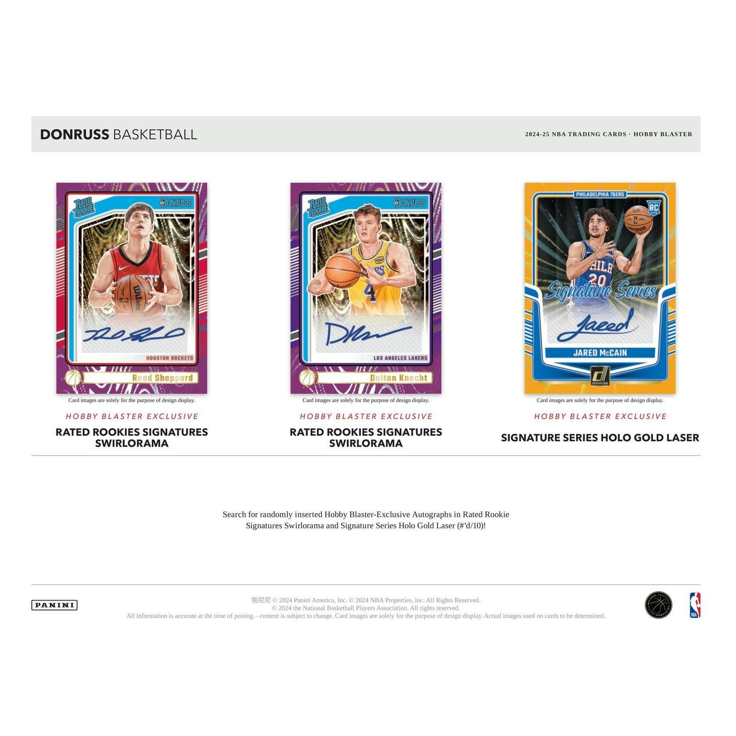 2024 - 25 Panini Donruss Basketball Hobby Blaster Box 746134176135 at King Card Canada