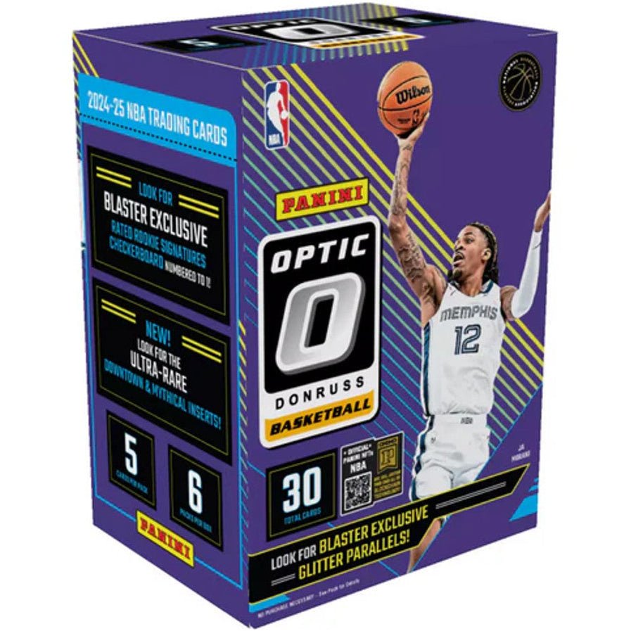 2024 - 25 Panini Donruss Optic Basketball Hobby Blaster Box 746134180217 at King Card Canada