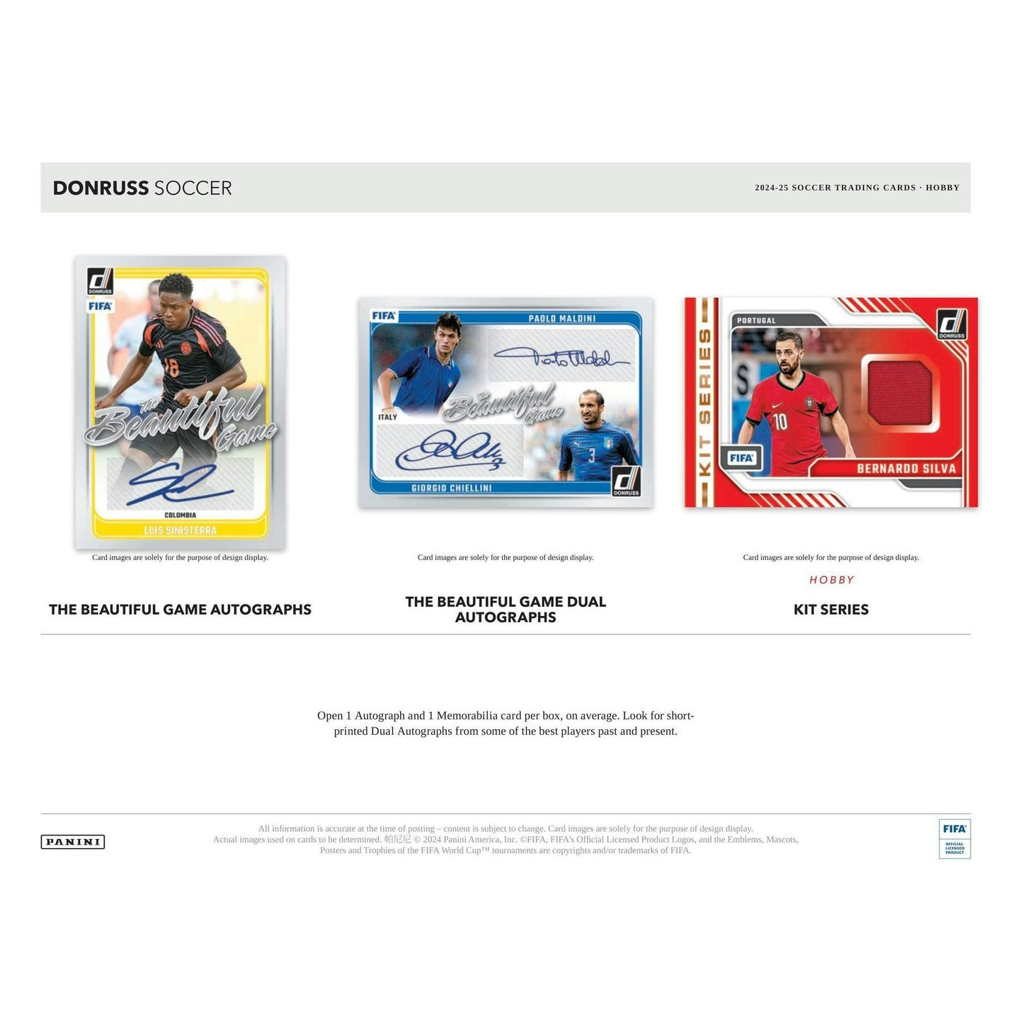 2024 - 25 Panini Donruss Soccer Hobby Box 746134162992 at King Card Canada