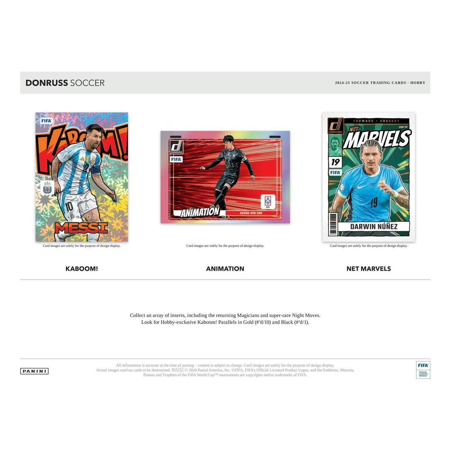 2024 - 25 Panini Donruss Soccer Hobby Box 746134162992 at King Card Canada