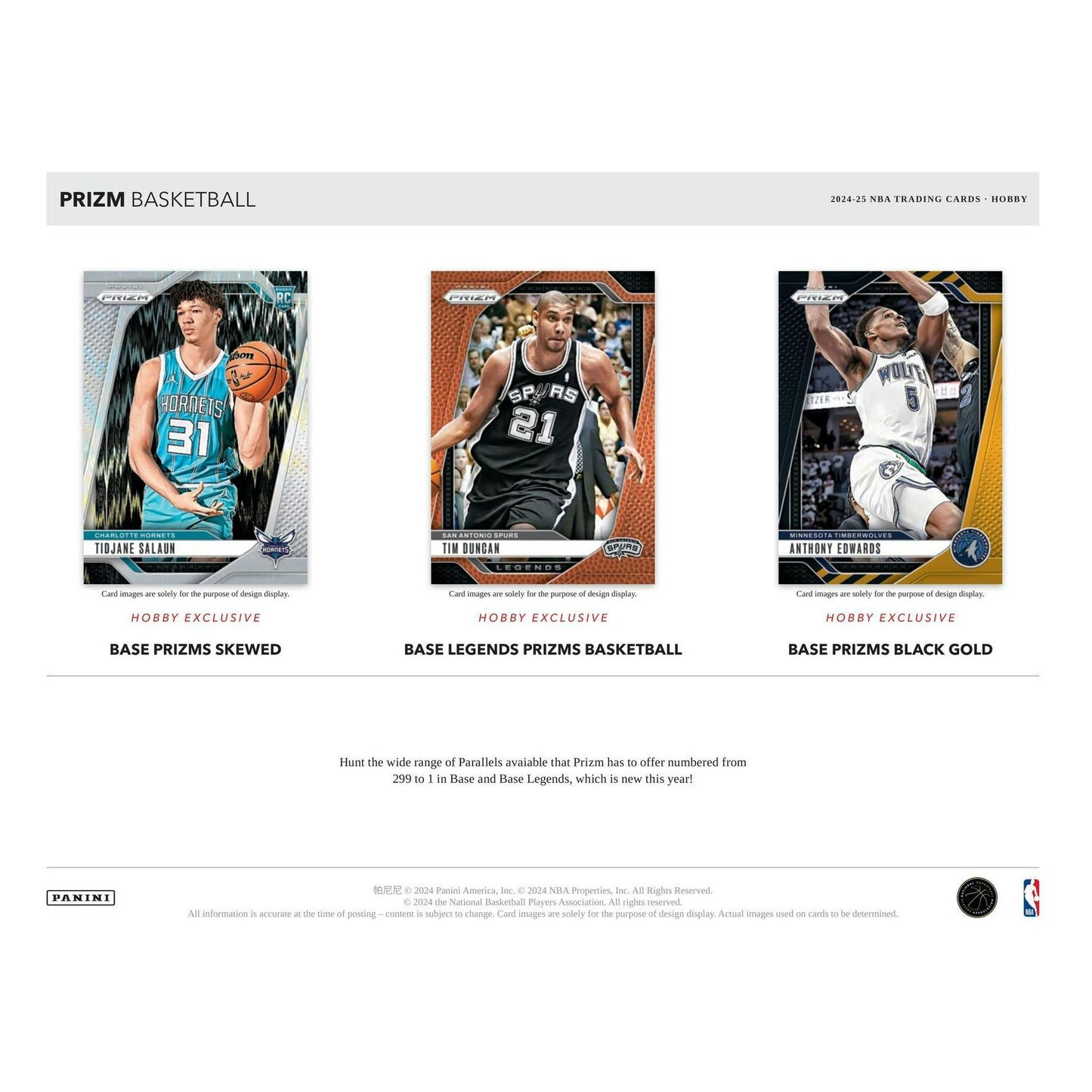 2024 - 25 Panini Prizm Basketball Hobby Box 746134164156 at King Card Canada
