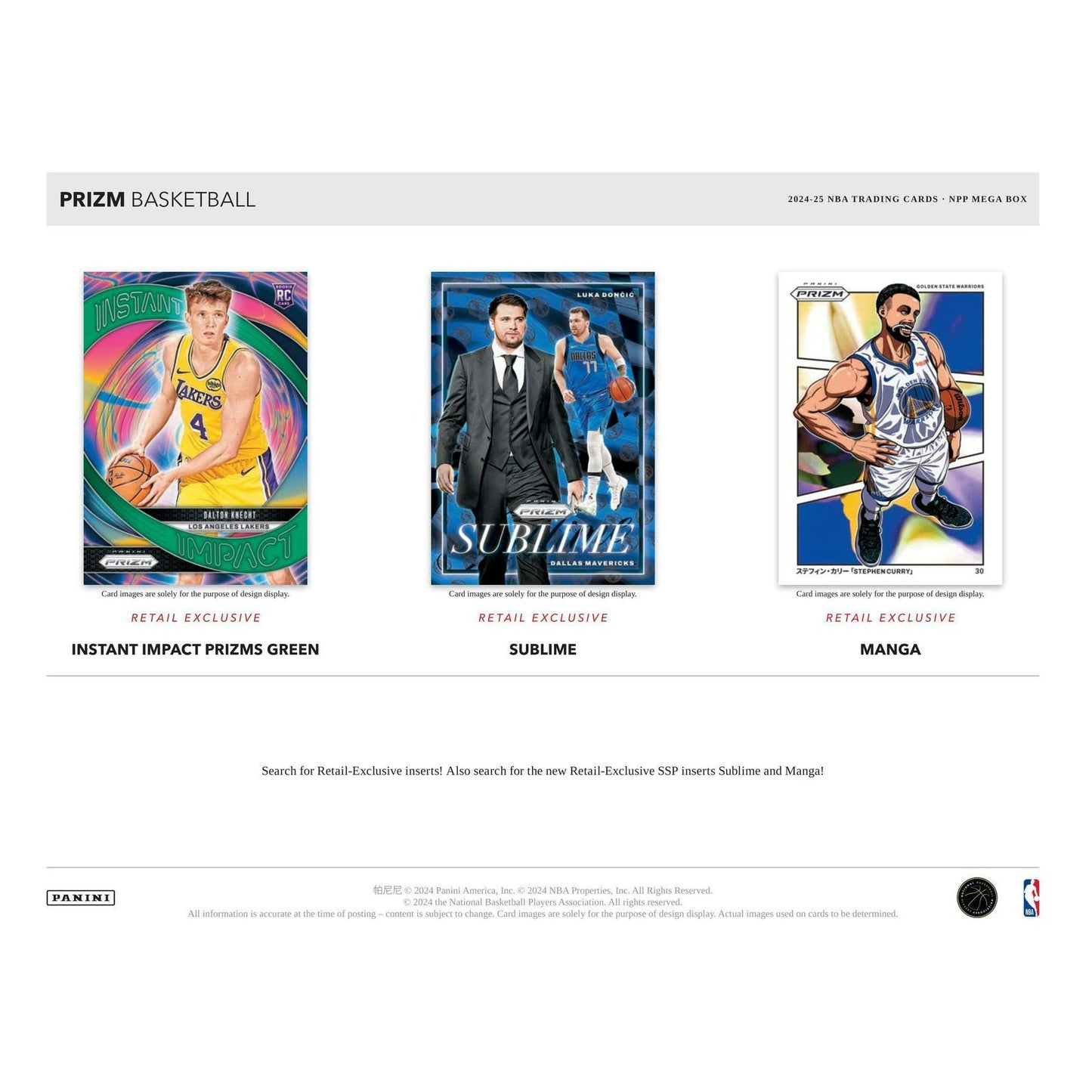 2024 - 25 Panini Prizm Basketball Mega Box 746134164354 at King Card Canada