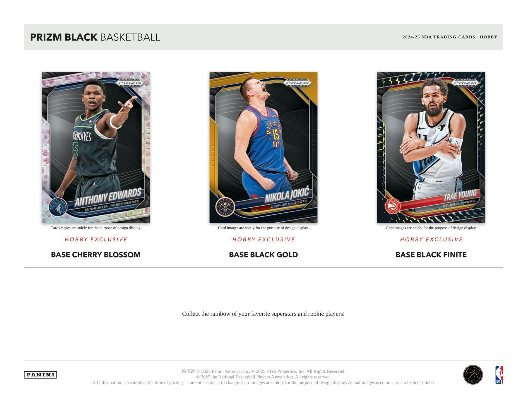 2024 - 25 Panini Prizm Black Basketball Hobby Box 746134189272 at King Card Canada