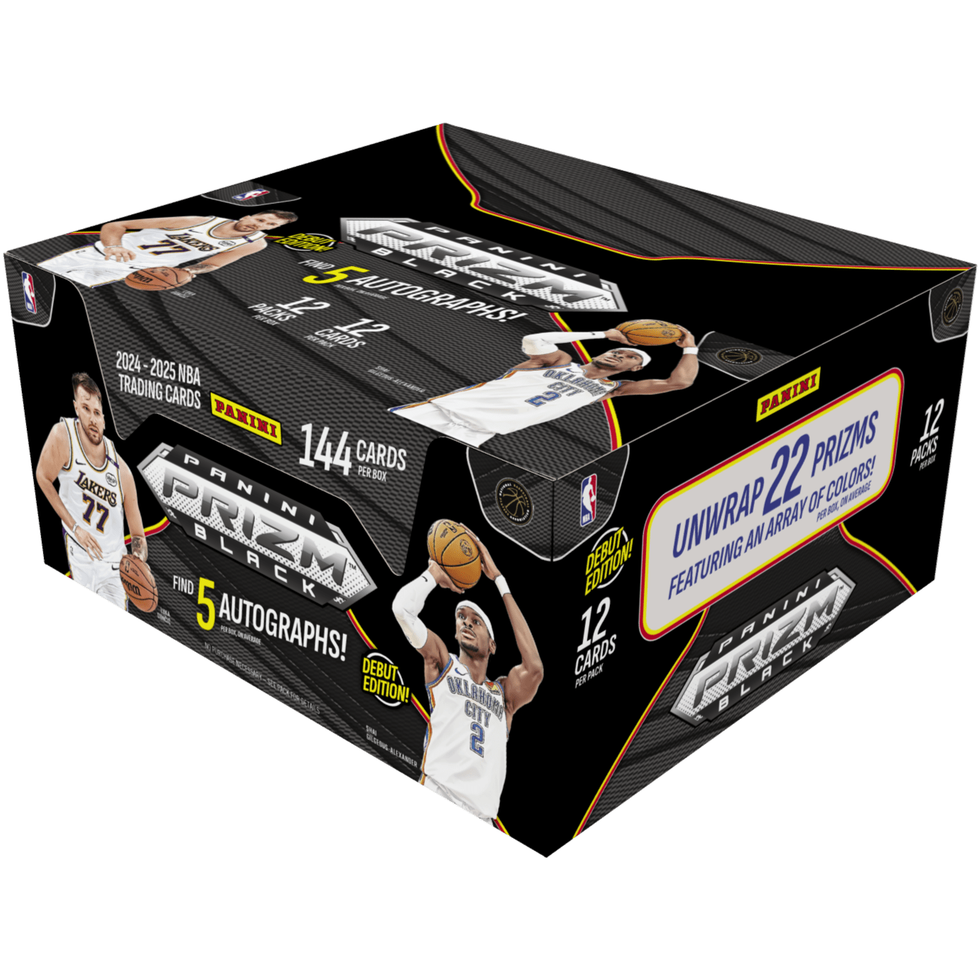 2024 - 25 Panini Prizm Black Basketball Hobby Box 746134189272 at King Card Canada