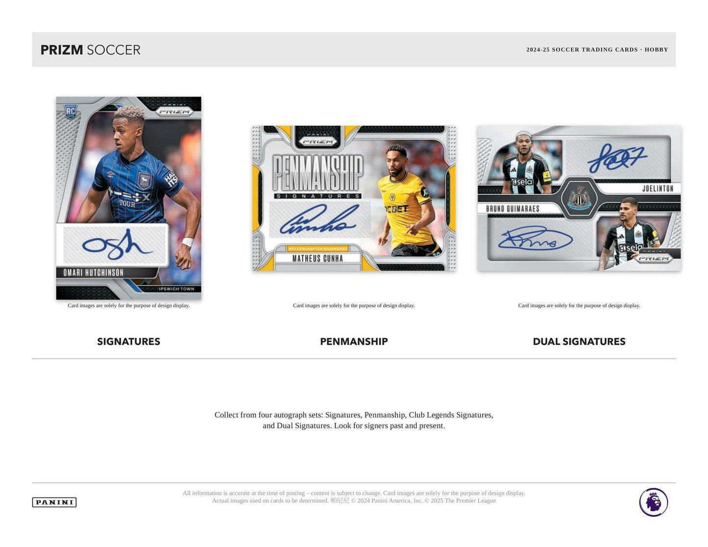 2024 - 25 Panini Prizm EPL English Premier League Soccer Hobby Box 746134163241 at King Card Canada