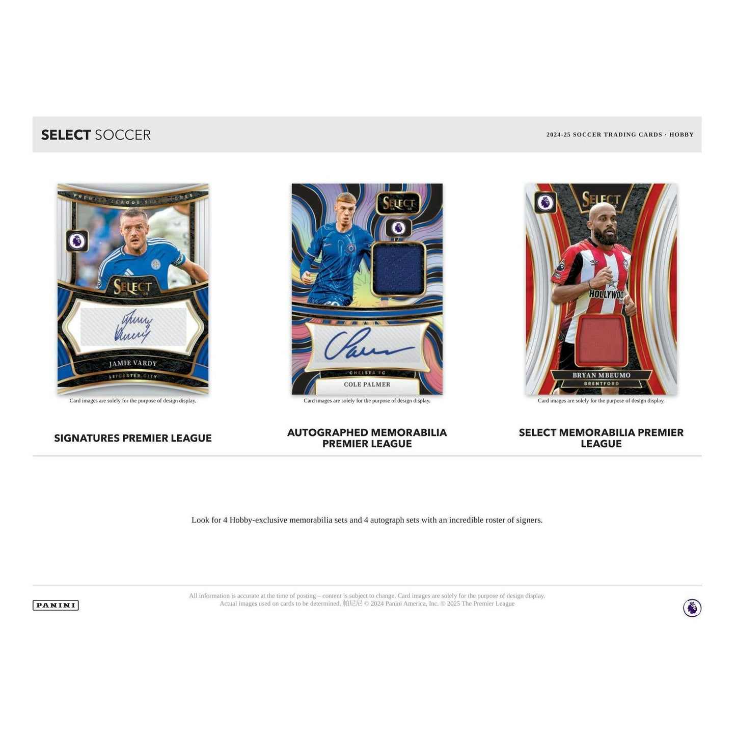 2024 - 25 Panini Select EPL English Premier League Soccer Hobby Box 746134177453 at King Card Canada