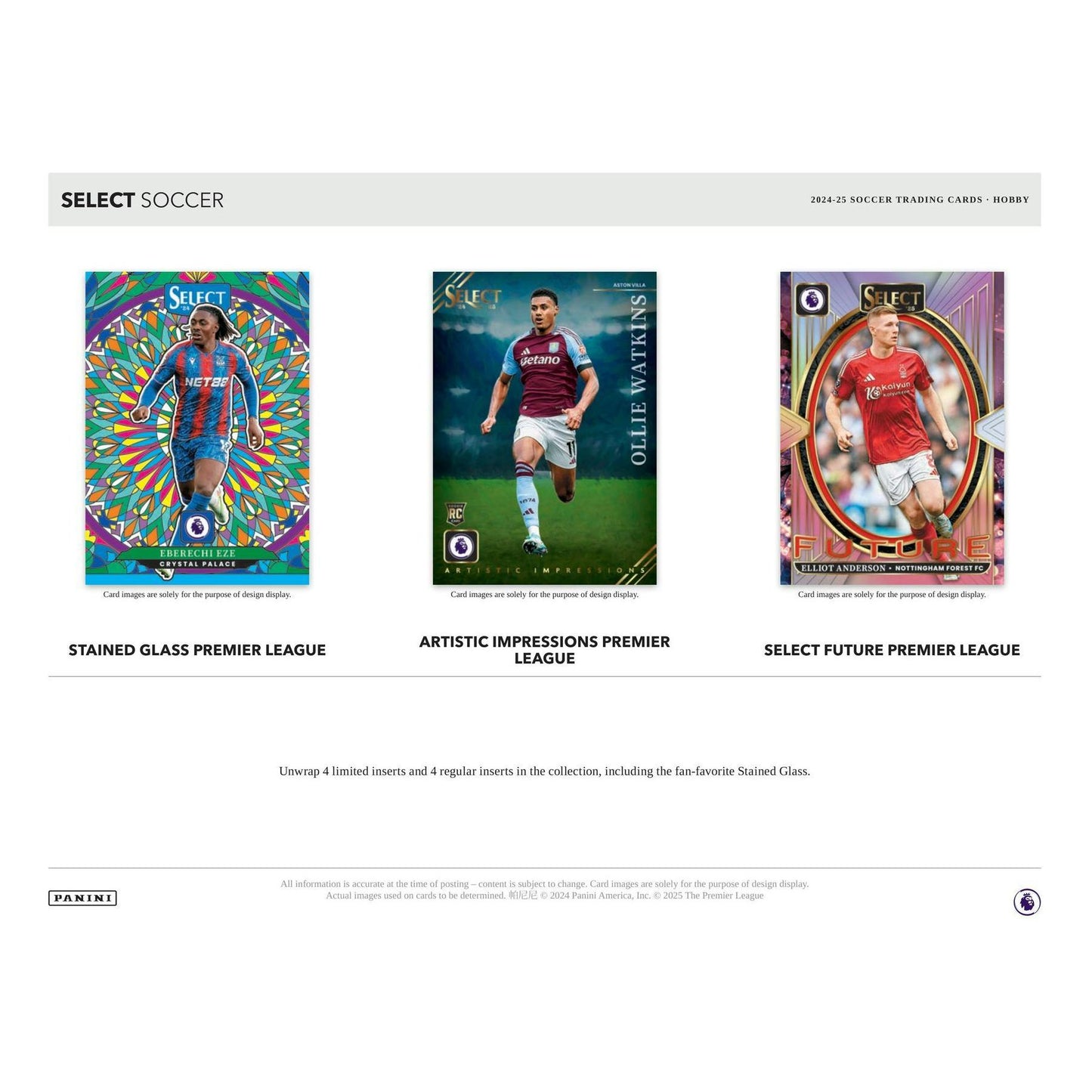 2024 - 25 Panini Select EPL English Premier League Soccer Hobby Box 746134177453 at King Card Canada