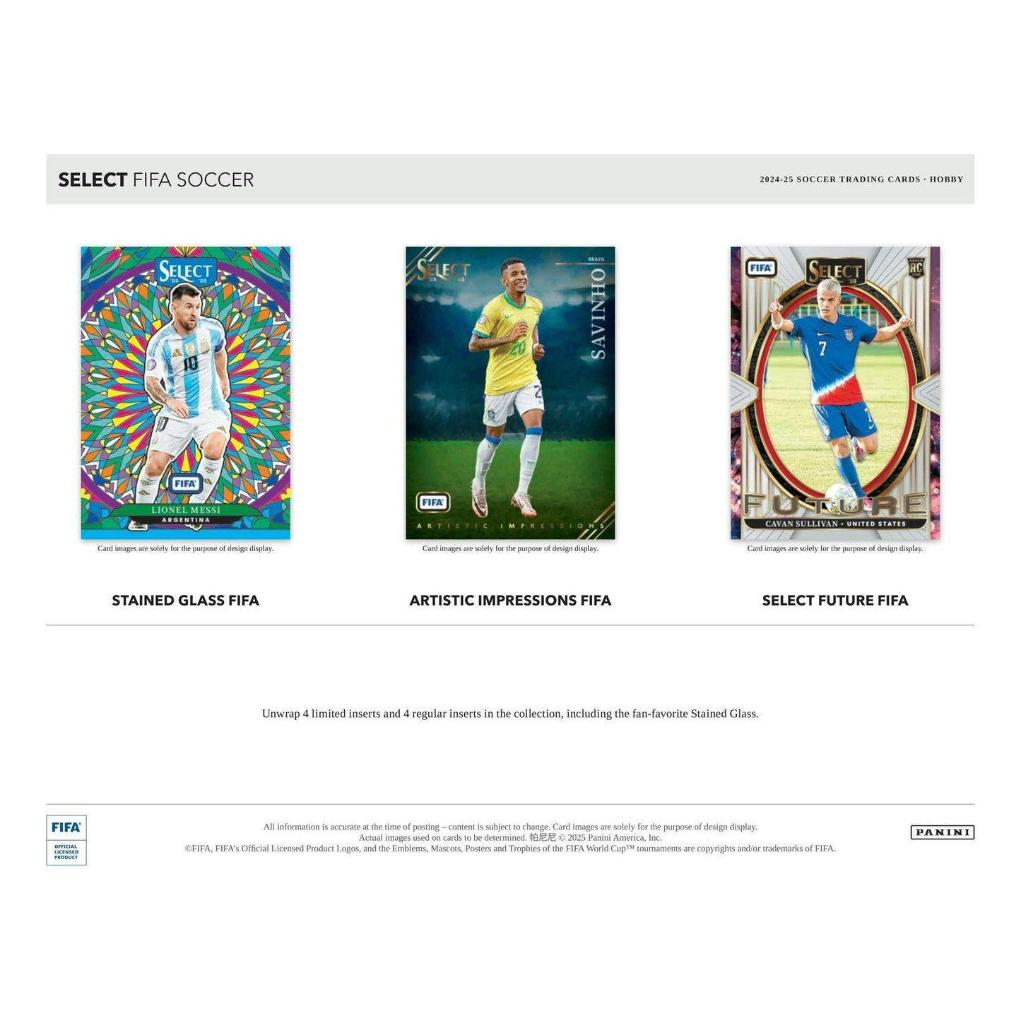 2024 - 25 Panini Select FIFA Soccer Hobby Box 746134177651 at King Card Canada