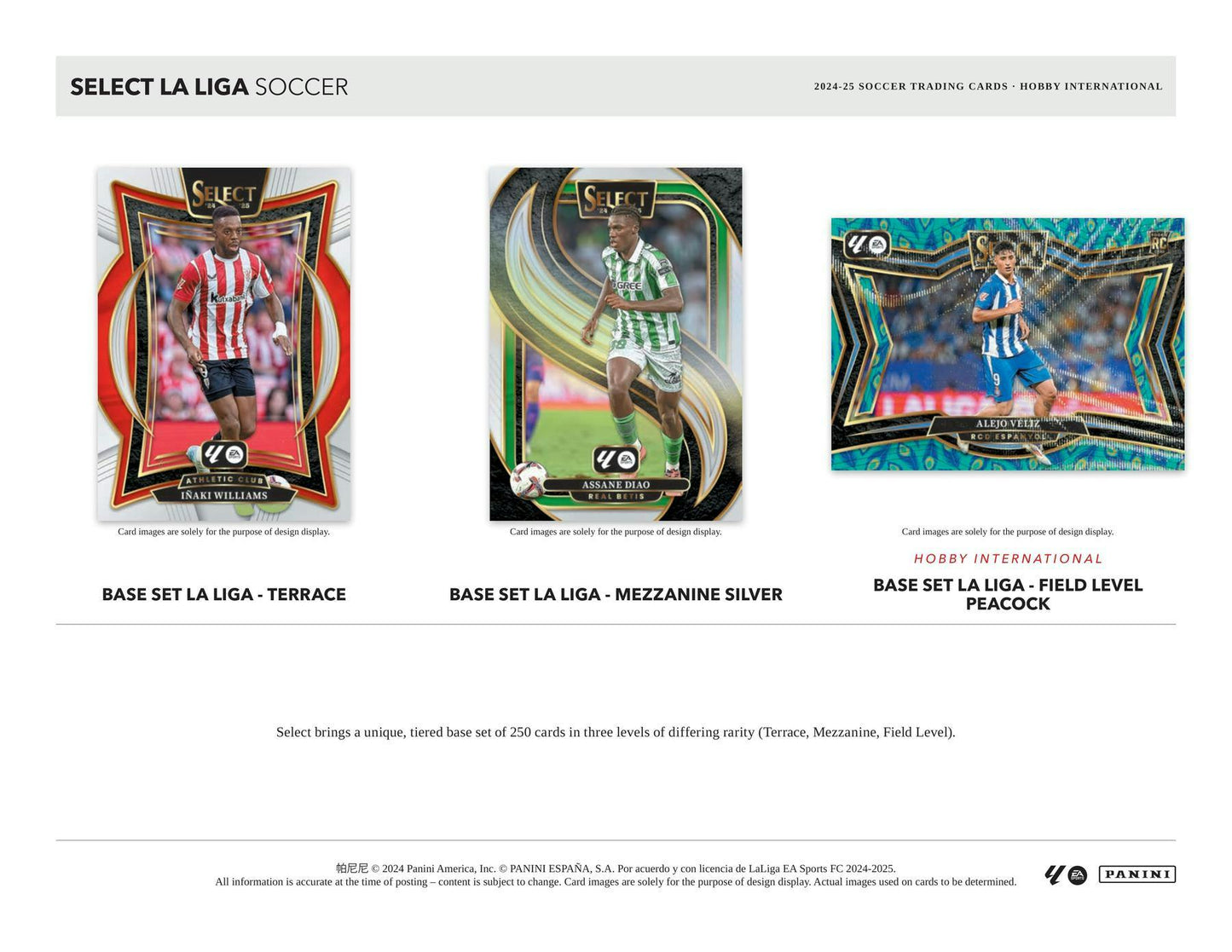 2024 - 25 Panini Select La Liga Soccer International Hobby Box 746134177309 at King Card Canada