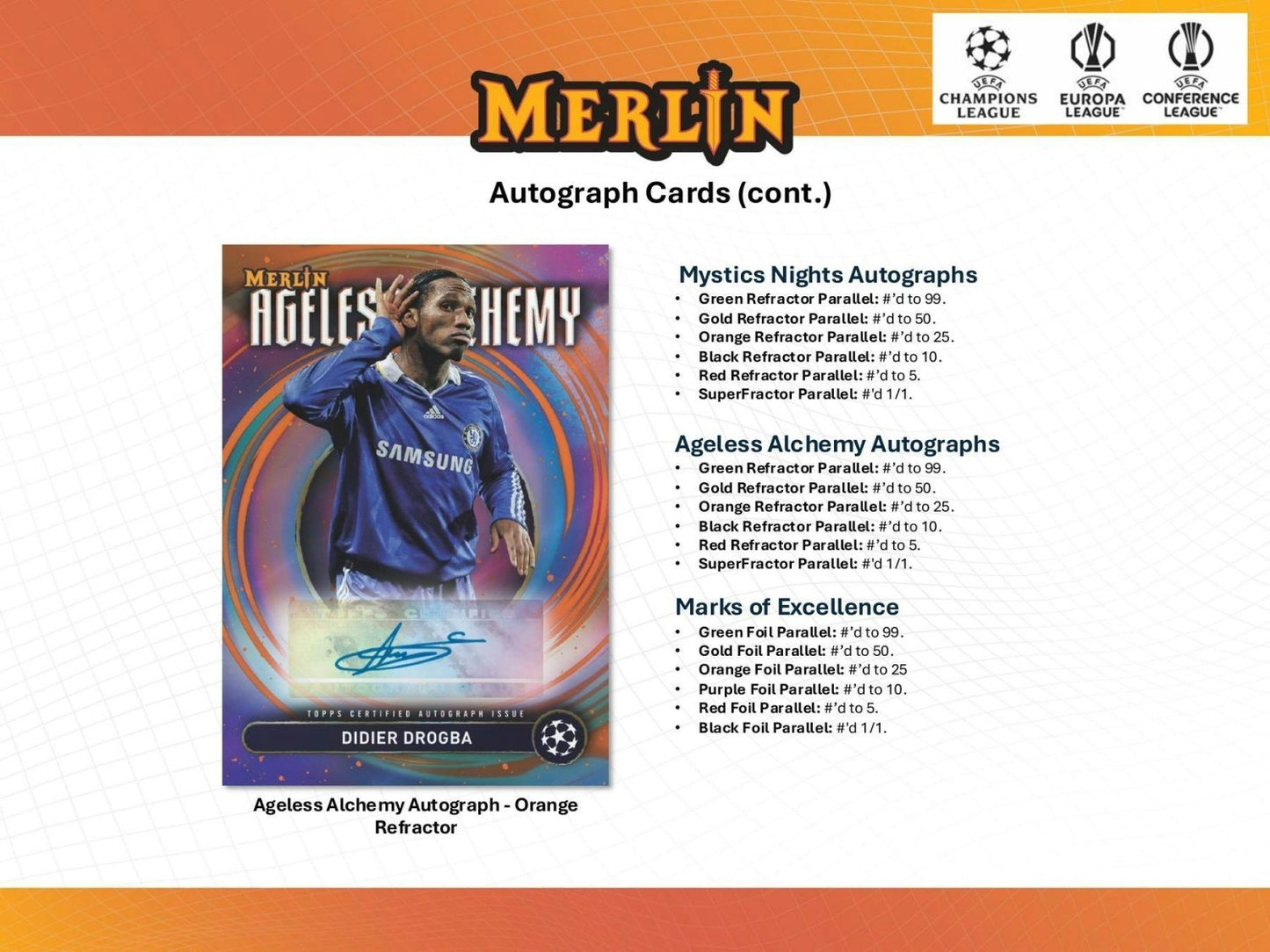 2024-25 Topps Merlin UEFA Club Competitions Soccer Blaster Value Box at King Card Canada