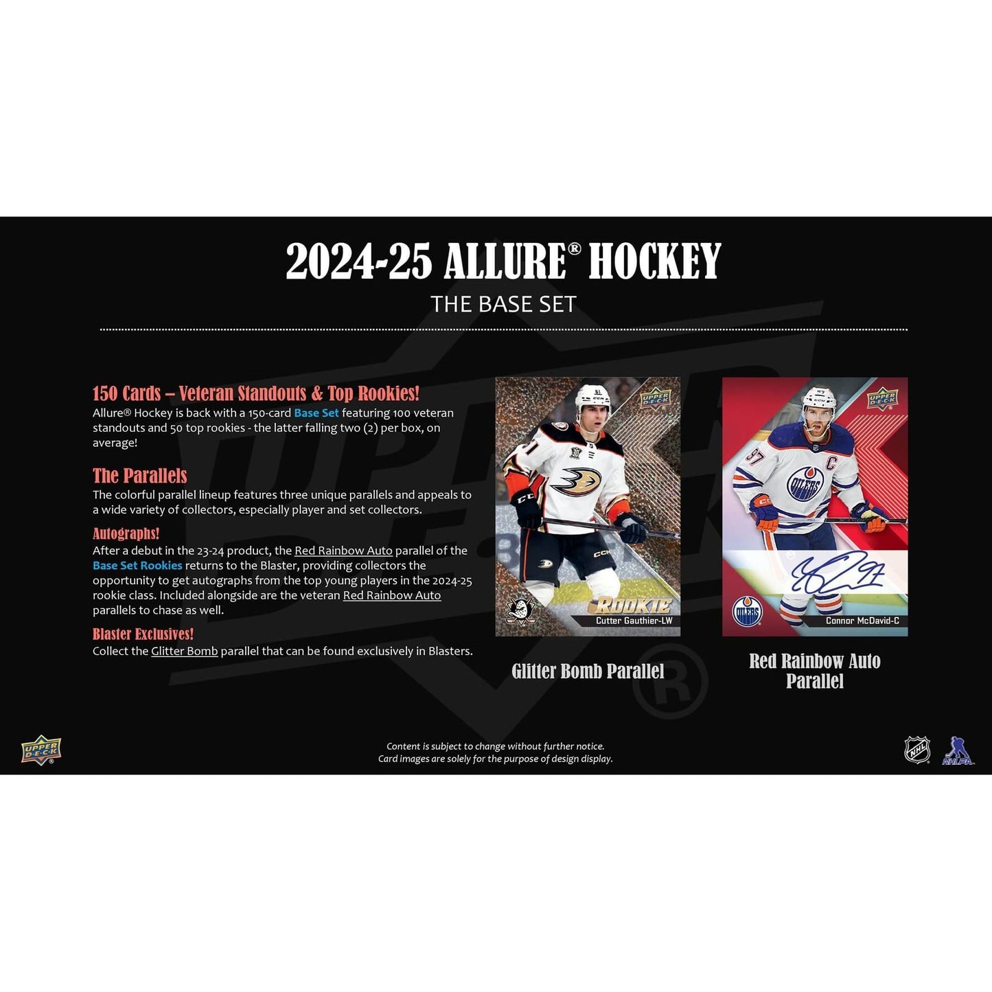 2024 - 25 Upper Deck Allure Hockey Blaster Box 053334759250 at King Card Canada