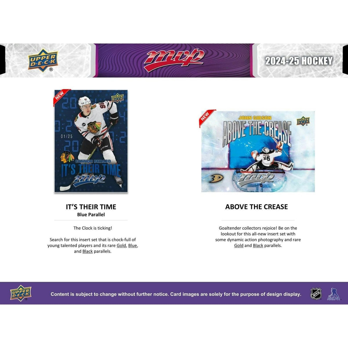 2024 - 25 Upper Deck MVP Hockey Hobby Box 053334550611 at King Card Canada