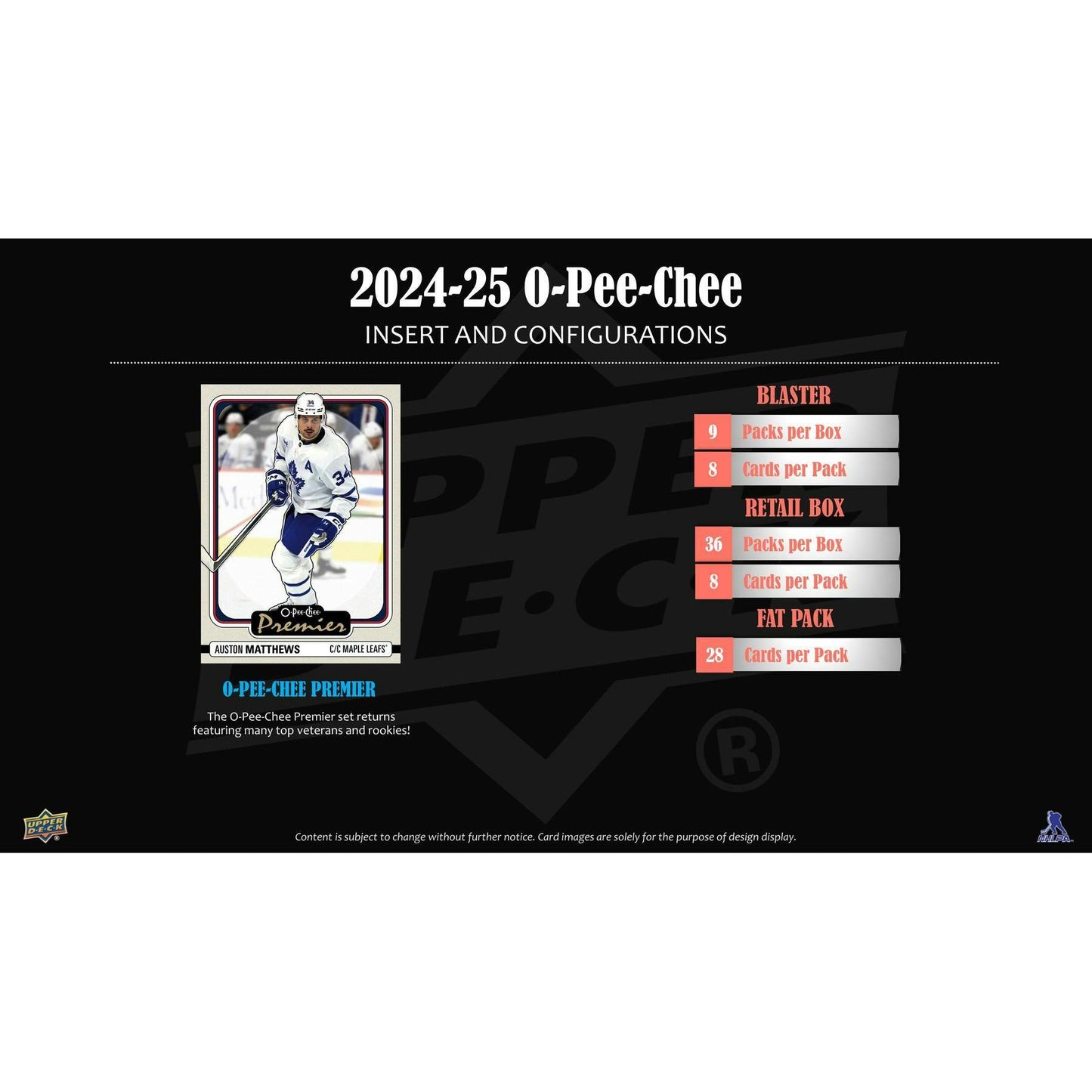 2024 - 25 Upper Deck O - Pee - Chee Hockey Blaster Box 053334707916 at King Card Canada