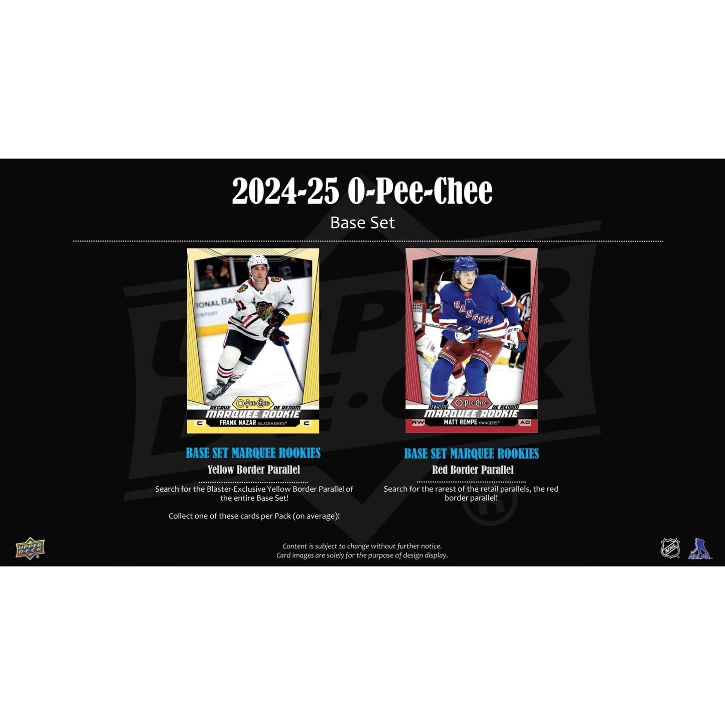 2024 - 25 Upper Deck O - Pee - Chee Hockey Fat Pack 053334708302 at King Card Canada