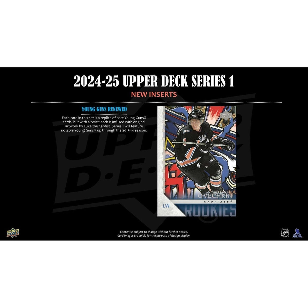 2024 - 25 Upper Deck Series 1 Hockey Collector's Tin 053334657310 at King Card Canada